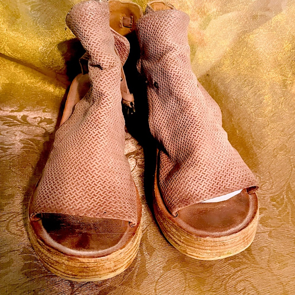 A.S. 98 Wedge Sandals